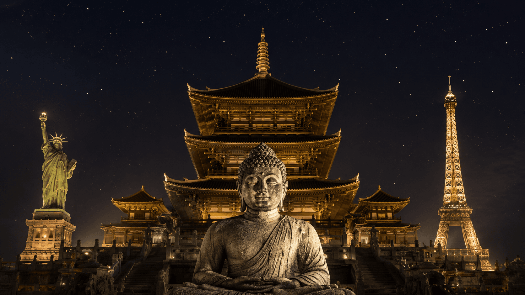 Cinematic travel atmosphere for INA HARMONI TRAVEL